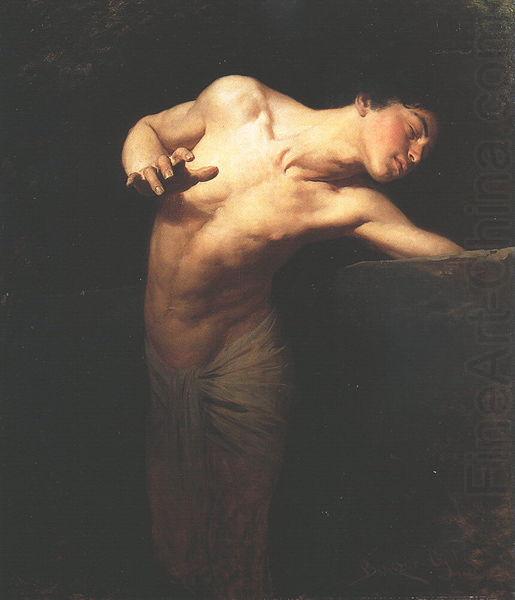 Gyula Benczur Narcissus china oil painting image